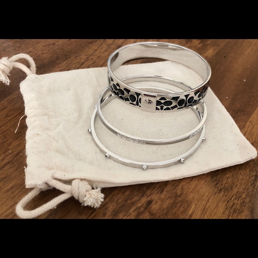 Coach bangles
